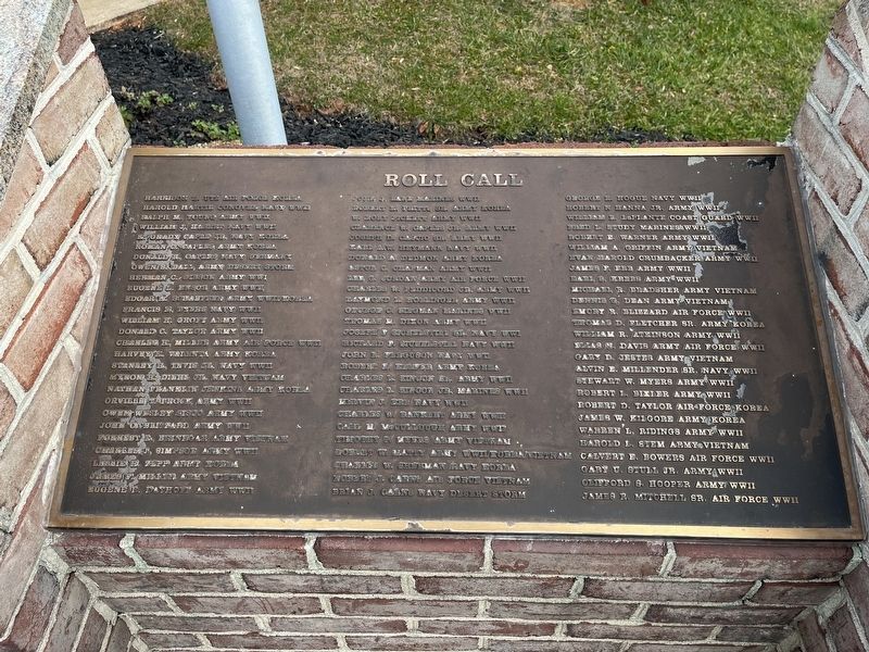 Veterans of Foreign Wars of the United States Marker. Click for full size. Veterans of Foreign Wars of the United States Marker image. Click for full size.
