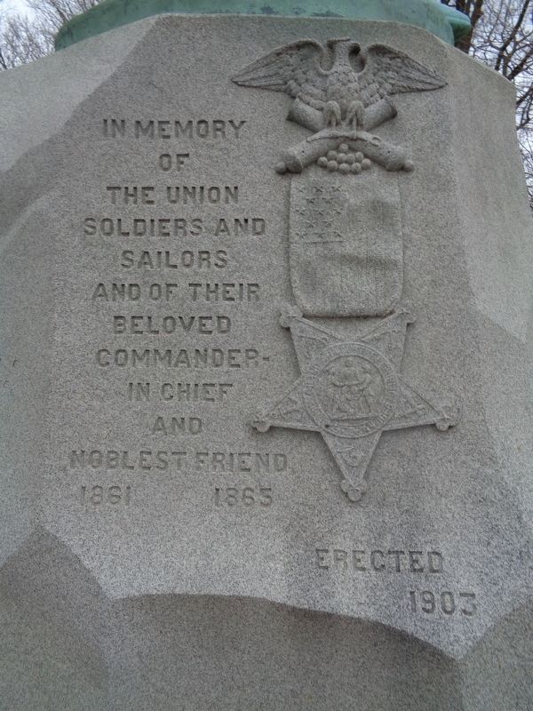 Lincoln the Orator Marker. Click for full size. Lincoln the Orator Marker image. Click for full size.