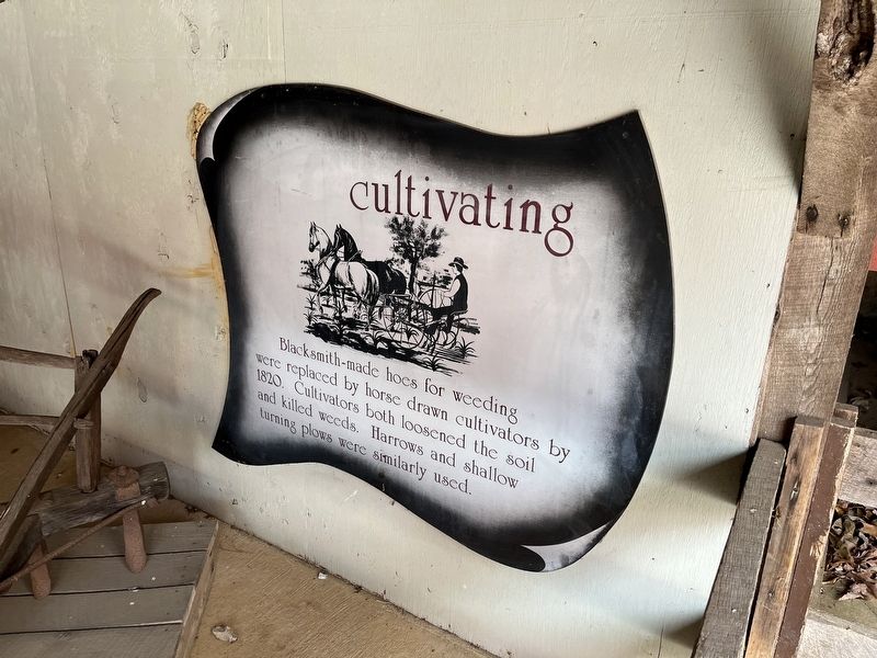 Cultivating Marker. Click for full size. Cultivating Marker image. Click for full size.