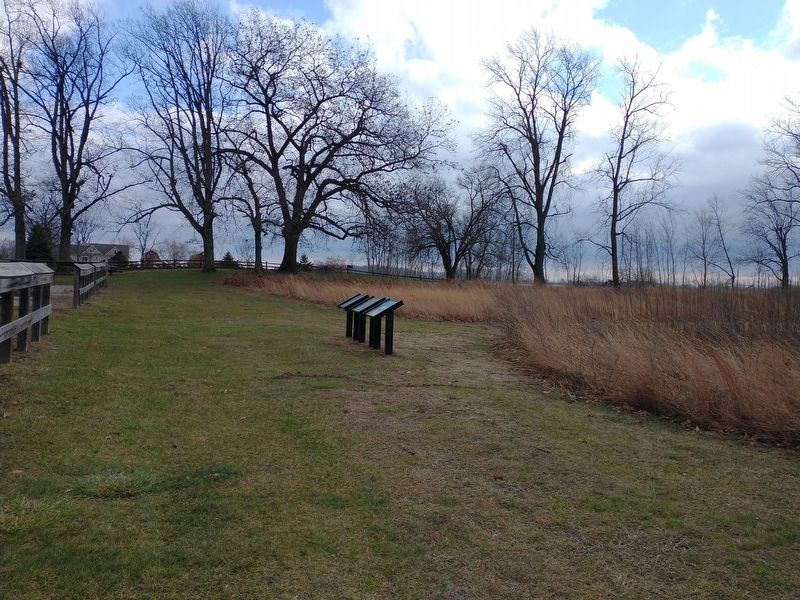 The Gerber Oaks Marker image. Click for full size.