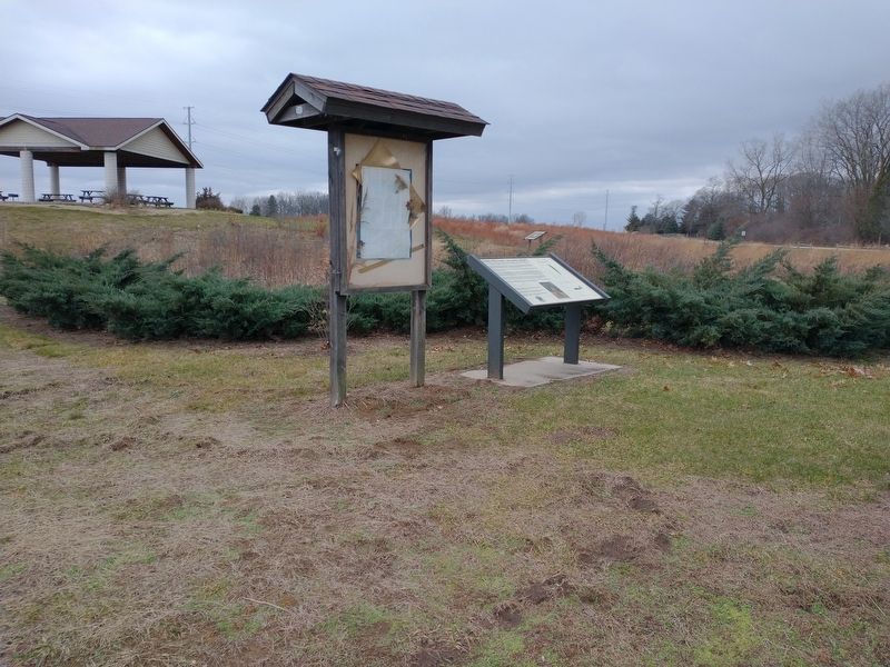 Gerber Hill Park, Lenawee County Marker image. Click for full size.