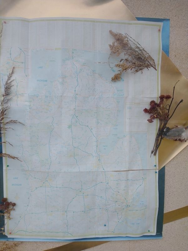 A nearby posted map of Gerber Hill Park image. Click for full size.