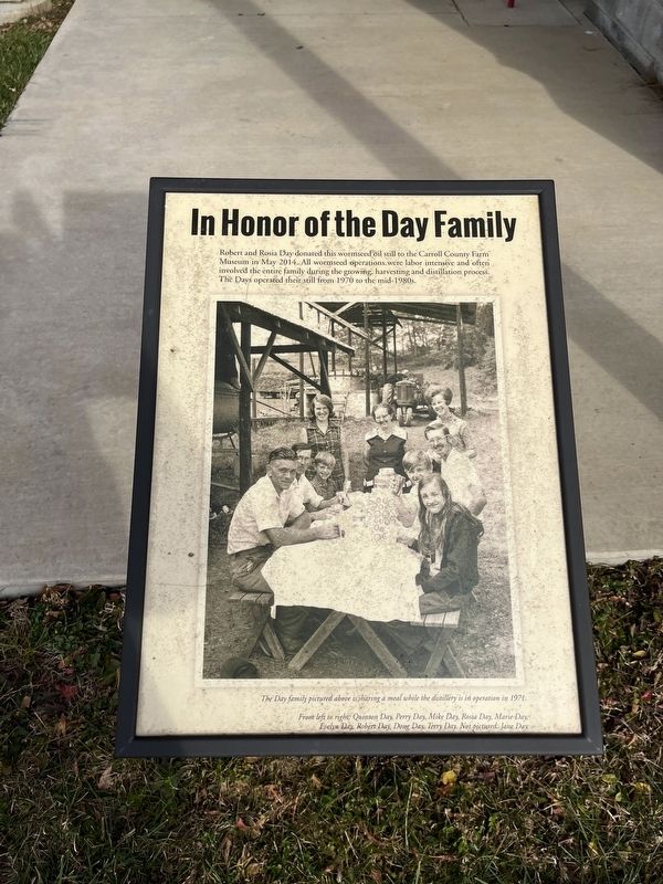 In Honor of the Day Family Marker image. Click for full size.