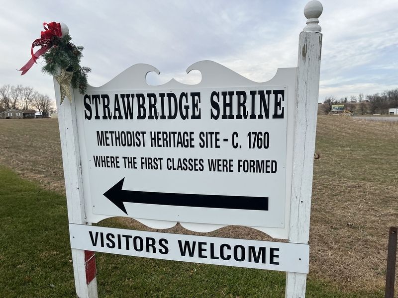 Strawbridge Shrine Marker image. Click for full size.