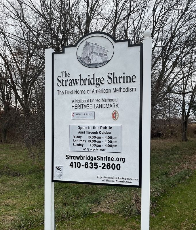 The Strawbridge Shrine Marker image. Click for full size.