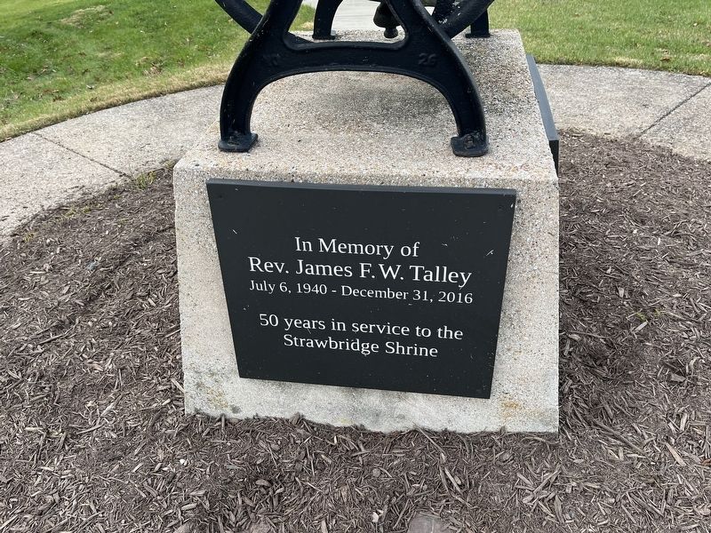 Rev. Talley side of the marker. Click for full size. Rev. Talley side of the marker image. Click for full size.