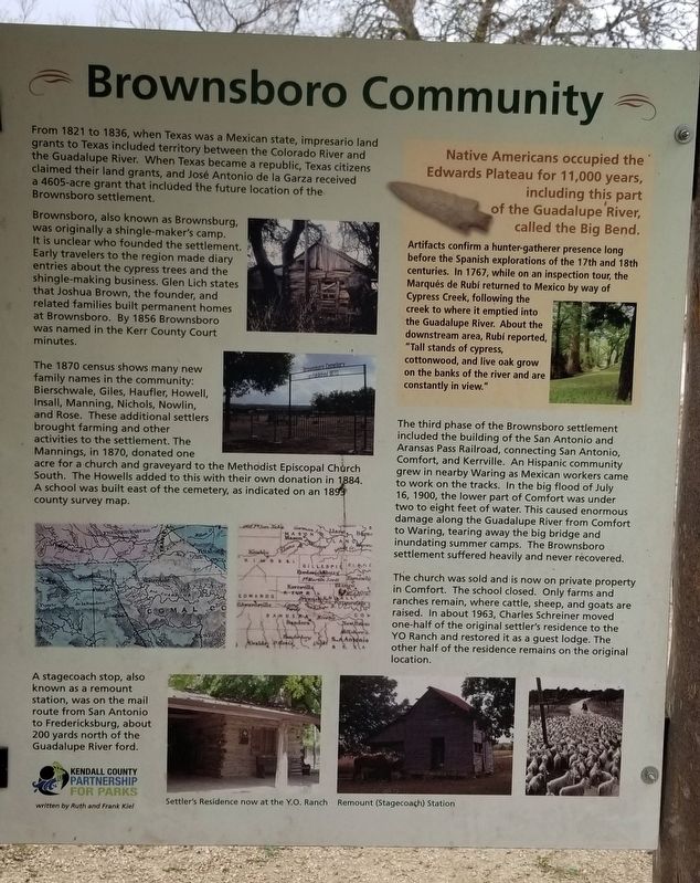Brownsboro Community Marker image. Click for full size.