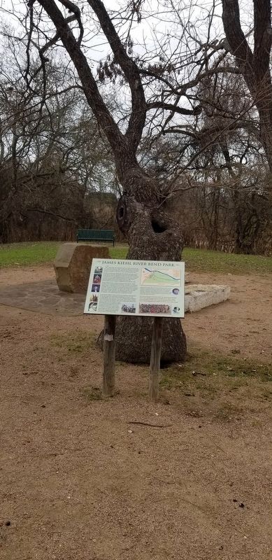 James Kiehl River Bend Park Marker image. Click for full size.