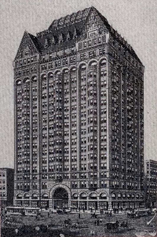 Marker inset: Masonic Temple Building. Click for full size. Marker inset: Masonic Temple Building image. Click for full size.