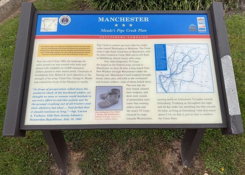 Manchester Marker image. Click for full size.