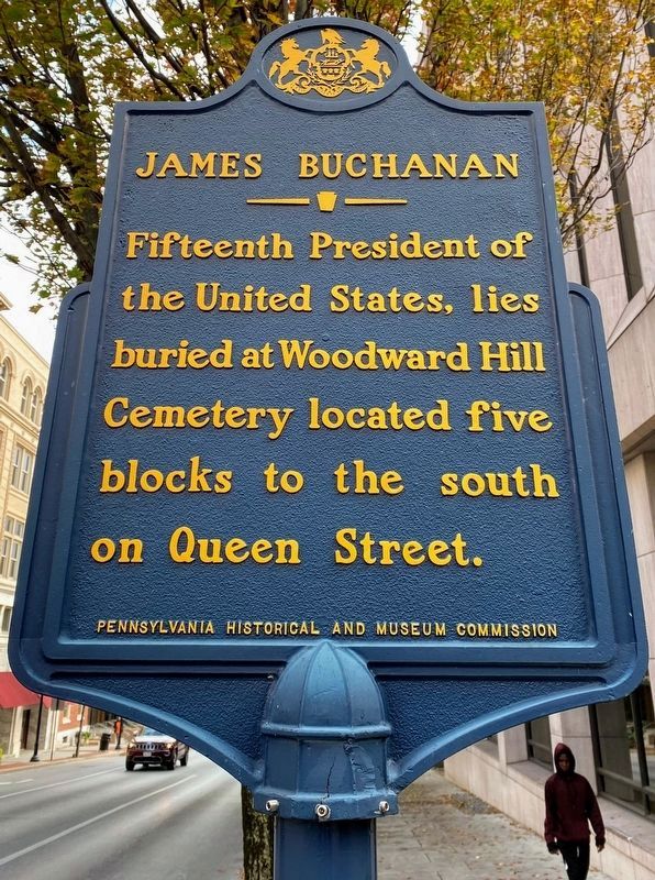 James Buchanan Marker image. Click for full size.