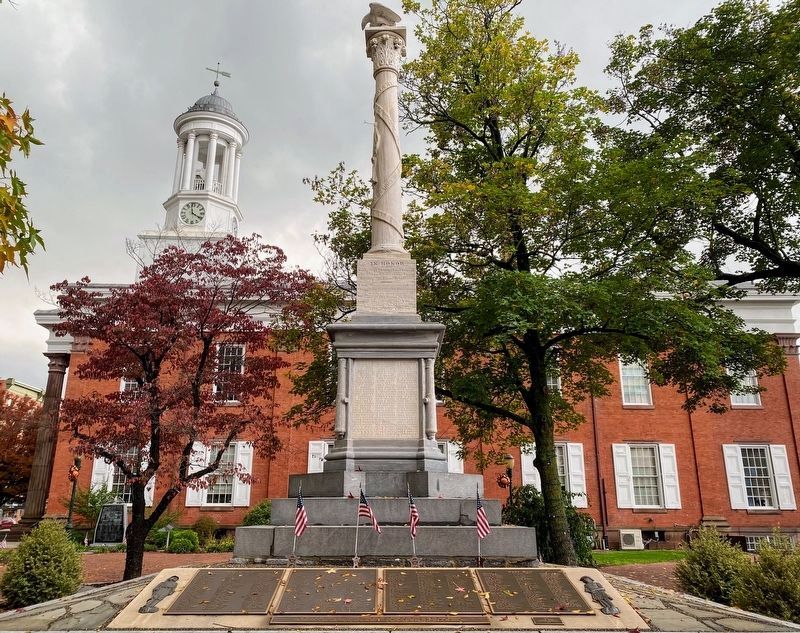 Cumberland County Civil War Memorial. Click for full size. Cumberland County Civil War Memorial image. Click for full size.