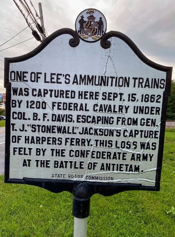 One of Lees Ammunition Trains Marker image. Click for full size.