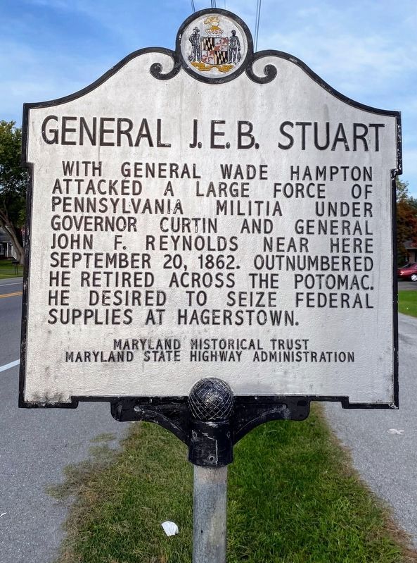 General J.E.B. Stuart Marker image. Click for full size.