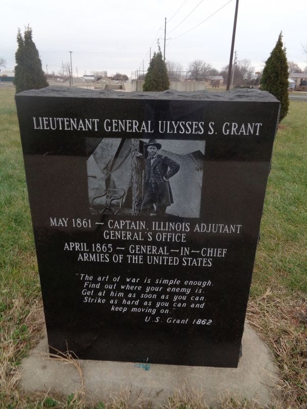 Lieutenant General Ulysses S. Grant Marker image. Click for full size.