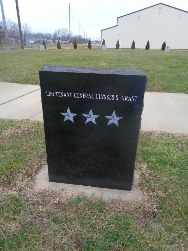 Lieutenant General Ulysses S. Grant Marker. Click for full size. Lieutenant General Ulysses S. Grant Marker image. Click for full size.