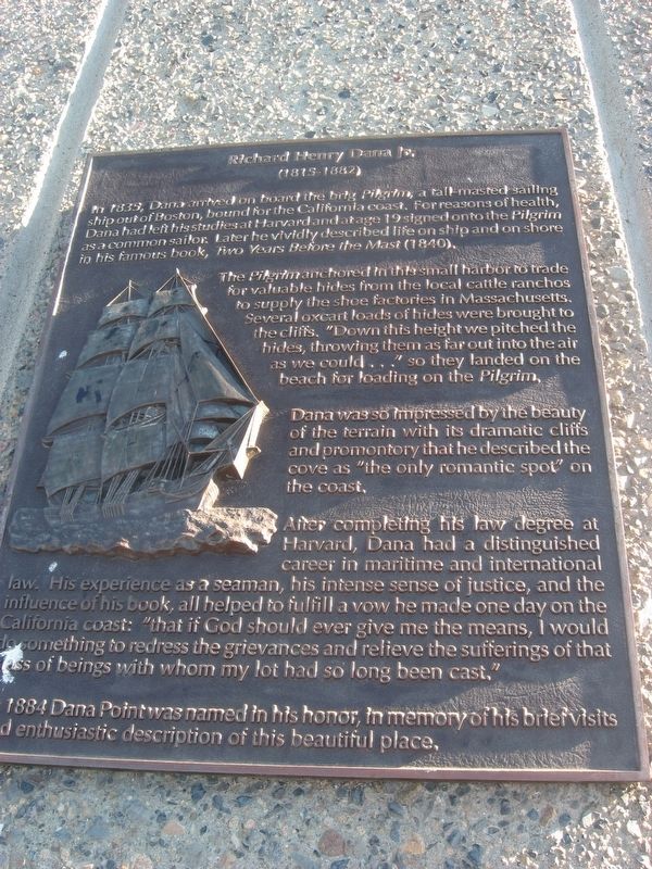 Richard Henry Dana Marker image. Click for full size.