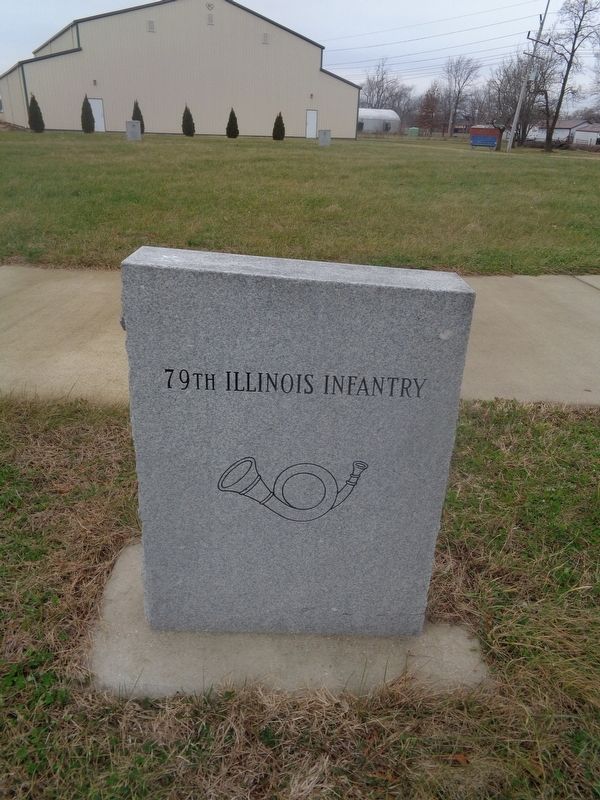 79th Illinois Infantry Marker image. Click for full size.
