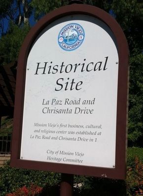 La Paz Road & Chrisanta Drive Marker image. Click for full size.
