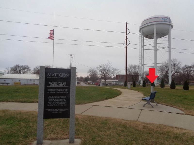 143rd Illinois Infantry Marker. Click for full size. 143rd Illinois Infantry Marker image. Click for full size.