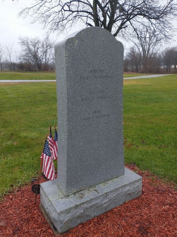 Hockman Cemetery Veterans Memorial image. Click for full size.