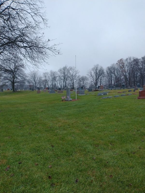 Hockman Cemetery Veterans Memorial image. Click for full size.