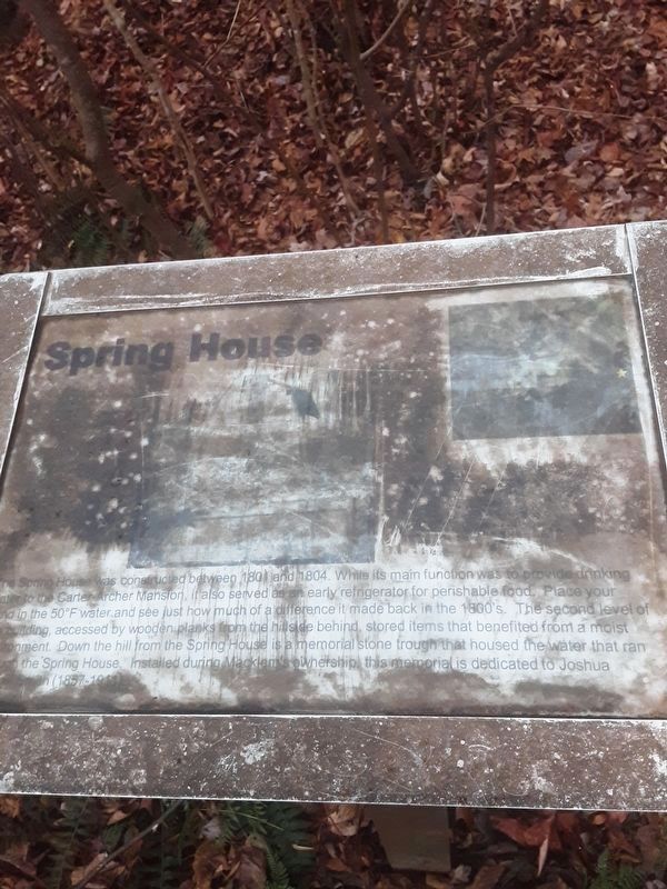 Spring House Marker image. Click for full size.
