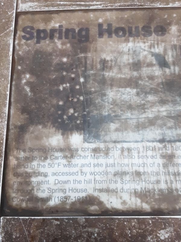 Spring House Marker image. Click for full size.