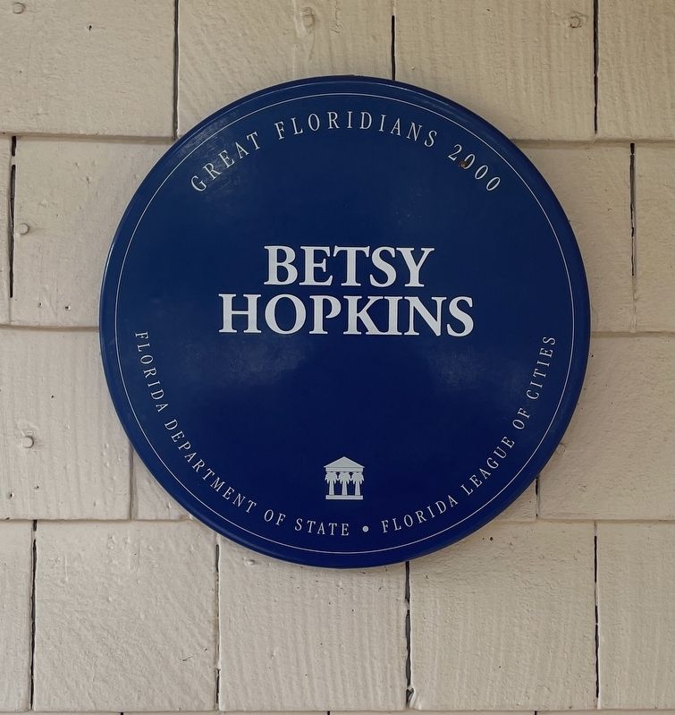 Betsy Hopkins. Click for full size. Betsy Hopkins image. Click for full size.