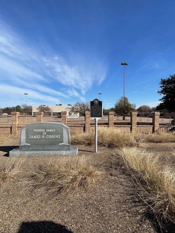 Gibbins Cemetery and Homestead Site Marker image. Click for full size.