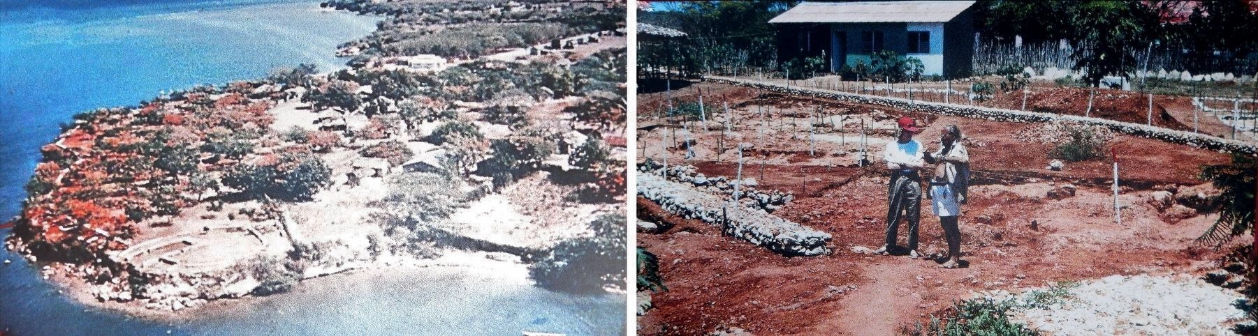 Marker detail: The Isabela Settlement on Espa�ola image. Click for full size.