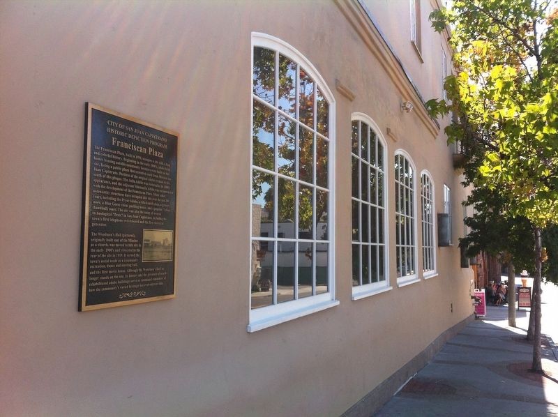 Franciscan Plaza Marker image. Click for full size.