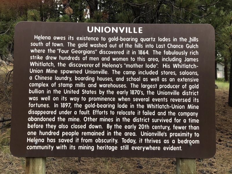 Unionville Marker image. Click for full size.