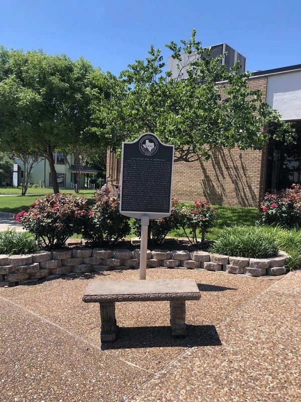 First National Bank of Farmersville Marker image. Click for full size.