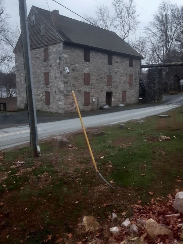 Rock Run Grist Mill Marker. Click for full size. Rock Run Grist Mill Marker image. Click for full size.