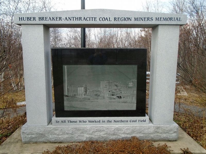 Huber Breaker-Anthracite Coal Region Miners Memorial image. Click for full size.