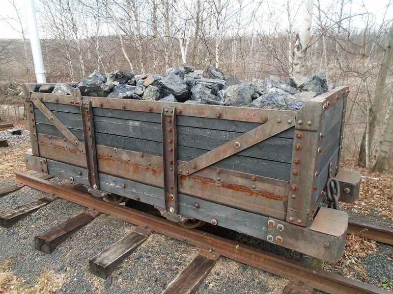 Huber Breaker Remnant Coal Car image. Click for full size.