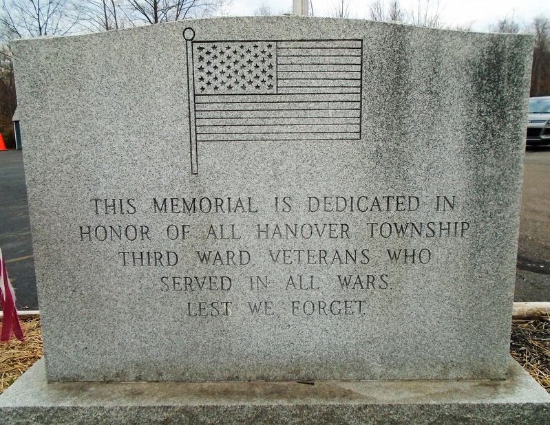 Third Ward War Memorial image. Click for full size.