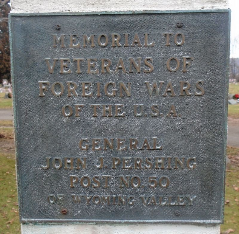 Veterans of Foreign Wars Memorial image. Click for full size.