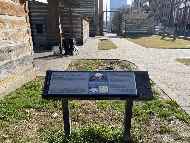 The Cumberland Settlements Marker image. Click for full size.
