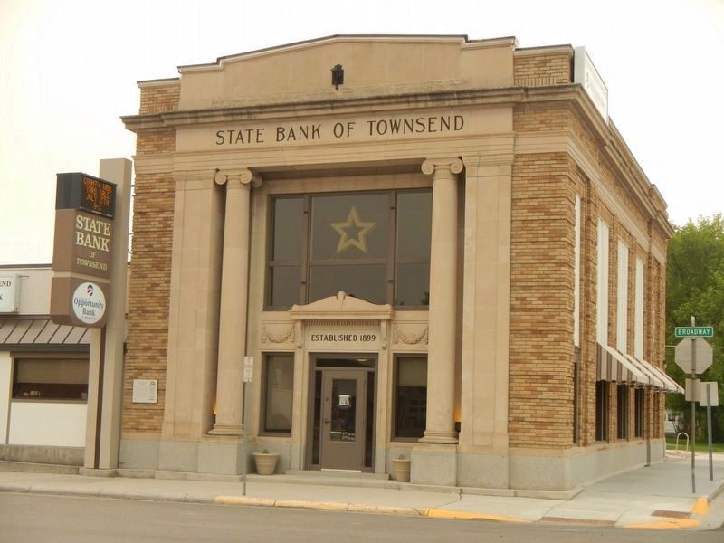 State Bank of Townsend image. Click for full size.