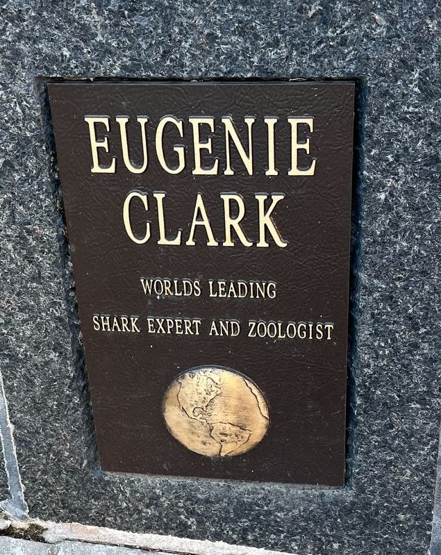 Eugenie Clark Marker image. Click for full size.