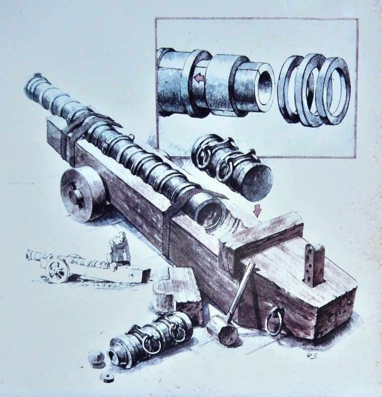 Marker detail: Cannon Assembly image. Click for full size.