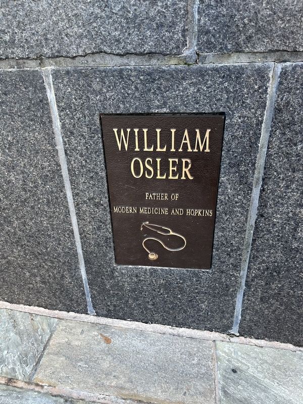 William Osler Marker image. Click for full size.