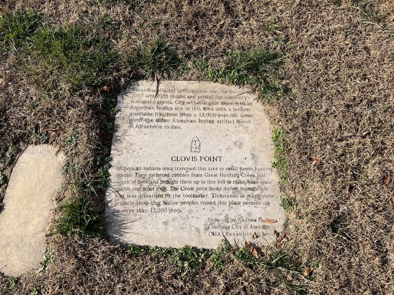 Clovis Point Marker image. Click for full size.