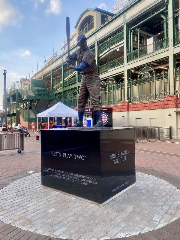 Ernie Banks, "Mr. Cub" Marker. Click for full size. Ernie Banks, "Mr. Cub" Marker image. Click for full size.