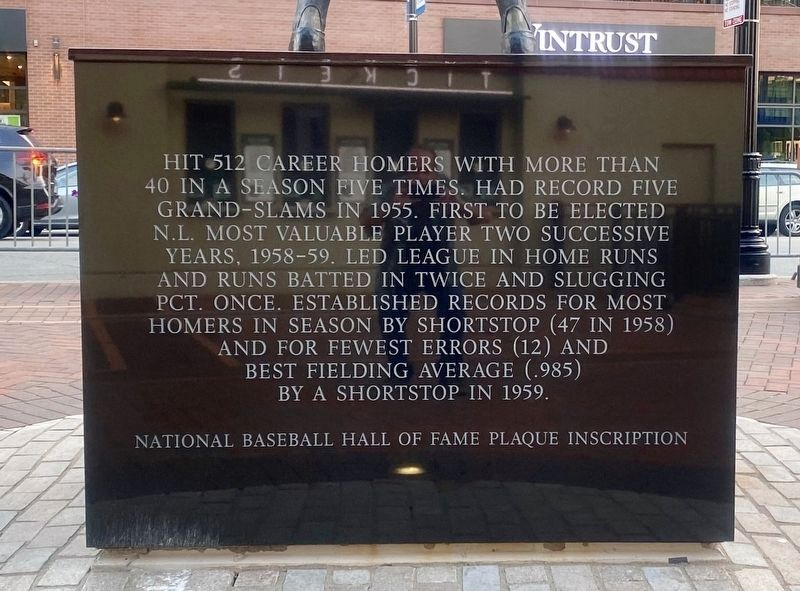 Ernie Banks, "Mr. Cub" Marker - Panel 2. Click for full size. Ernie Banks, "Mr. Cub" Marker - Panel 2 image. Click for full size.