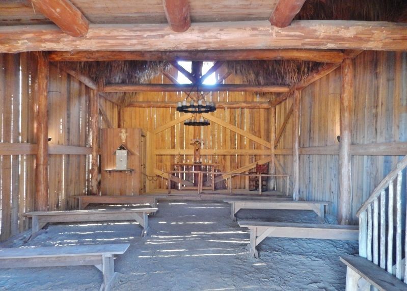 Mission Church Replica Interior image. Click for full size.