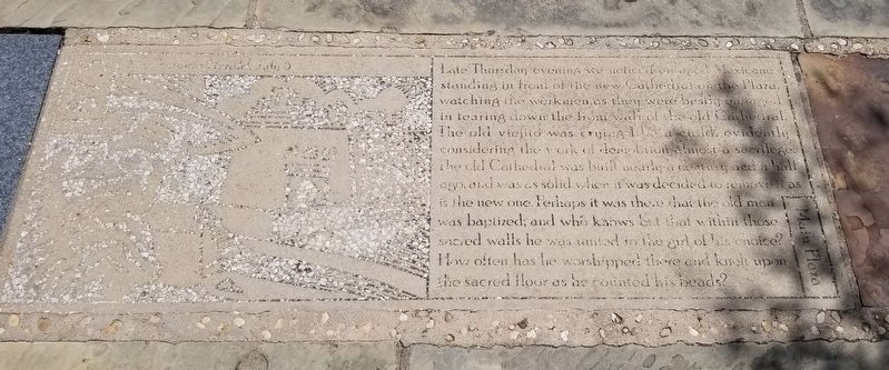 The Old Cathedral Marker image. Click for full size.