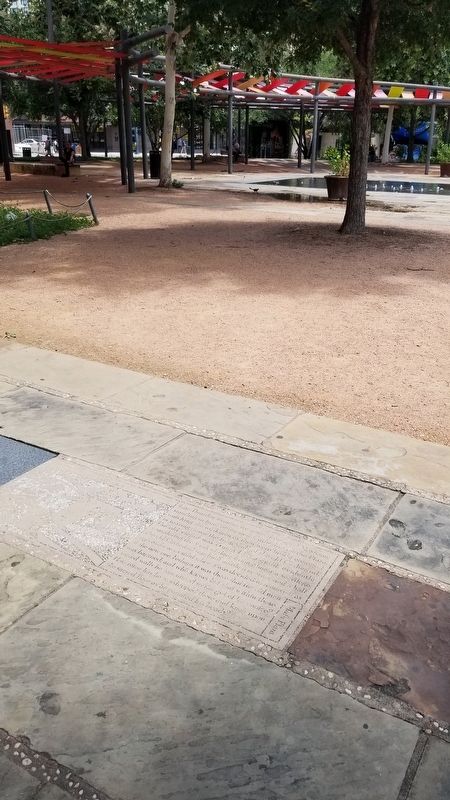 The view of the Old Cathedral Marker in Main Plaza image. Click for full size.